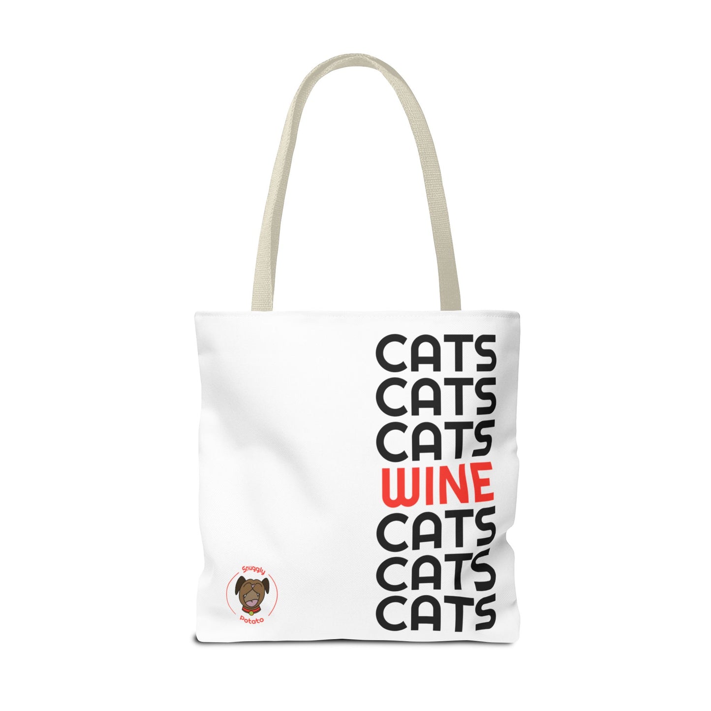 "Cats & Wine" Tote Bag