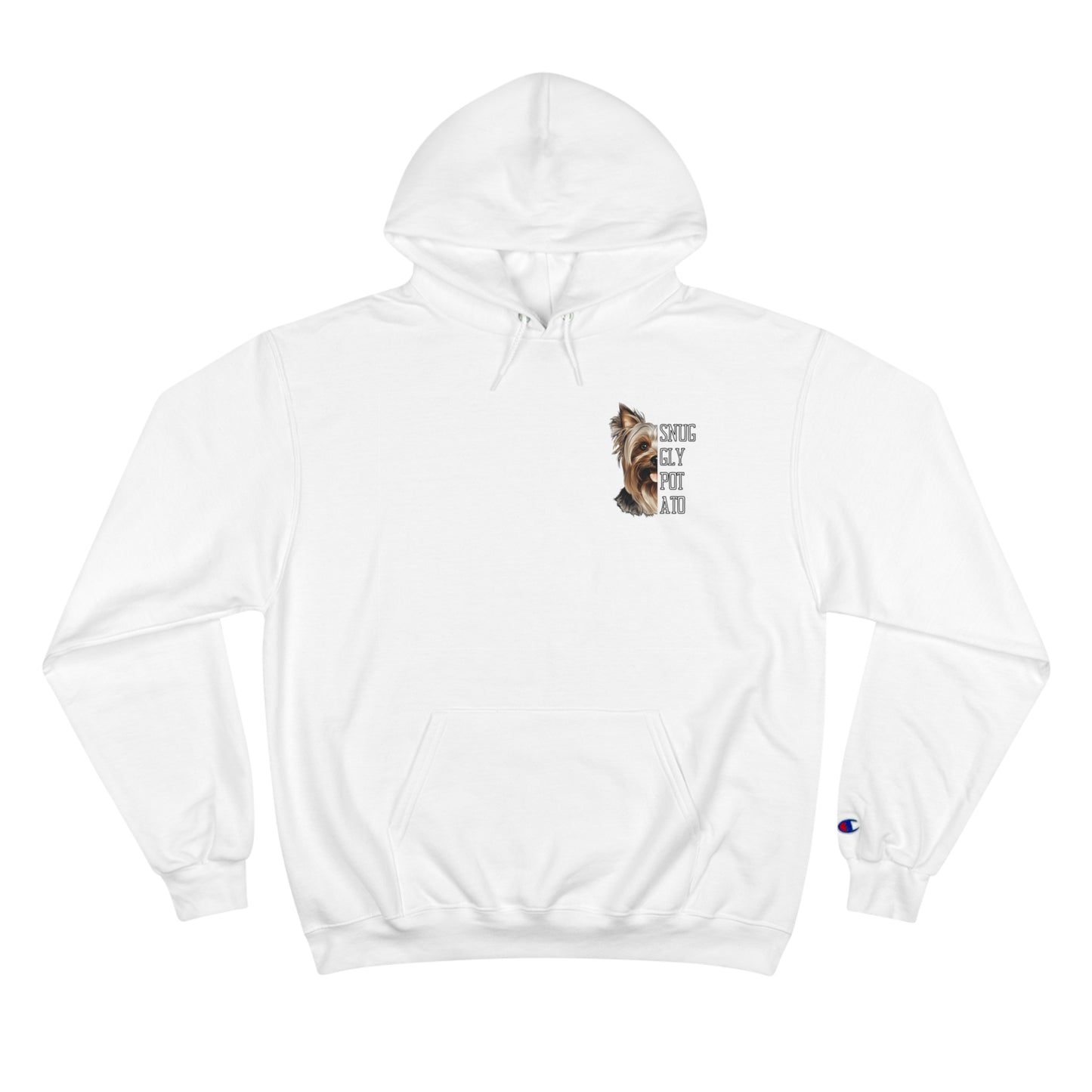 Yorkie "My Dog And I Talk Shit About You" Champion Hoodie