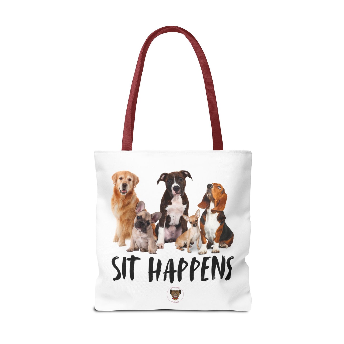 "Sit Happens" Tote Bag