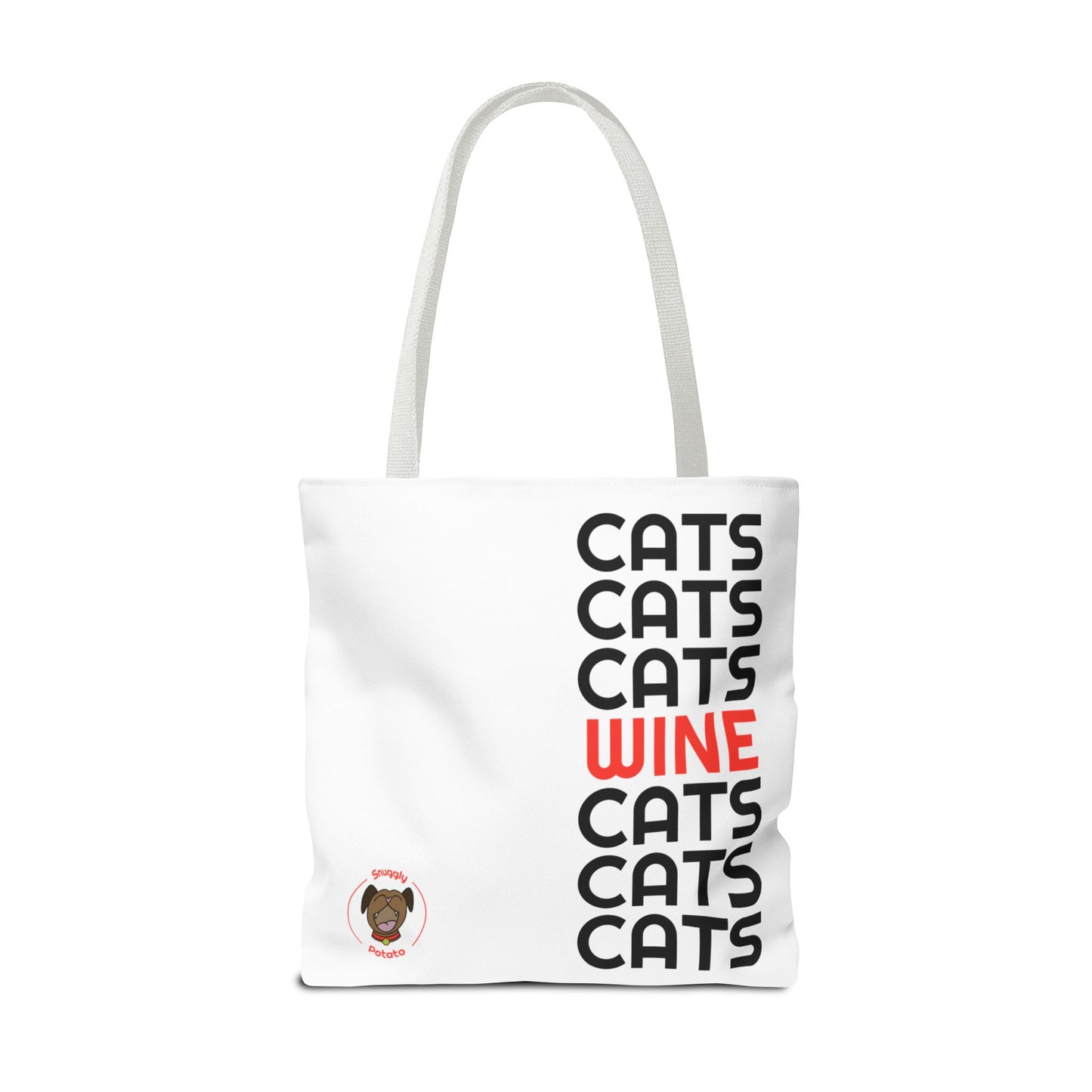 "Cats & Wine" Tote Bag