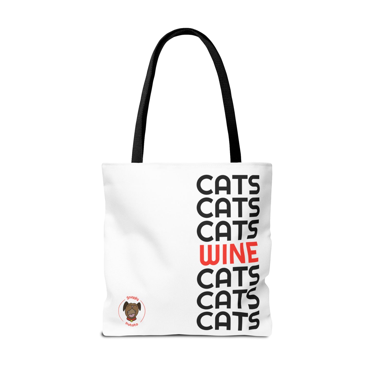 "Cats & Wine" Tote Bag