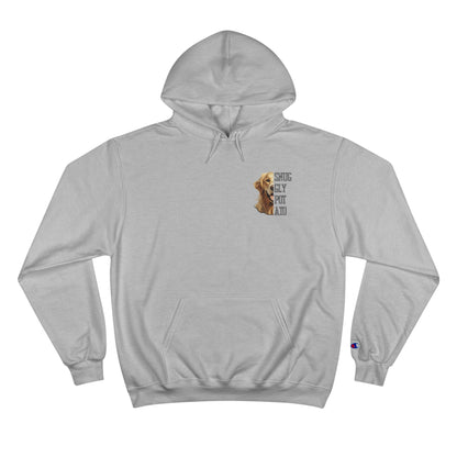 Golden Retriever "My Dog And I Talk Shit About You" Champion Hoodie